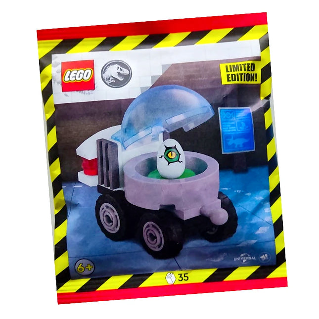 LEGO® Jurassic World: Mobile Incubator with Egg (2023) [122407]