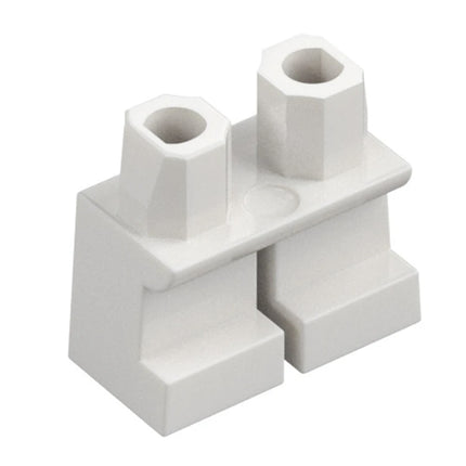 LEGO Minifigure Parts - Short Hips and Legs, Children, White [41879] 6160106