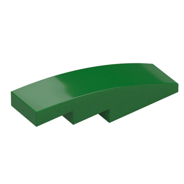 LEGO Slope, Curved 4 x 1, Green [11153] 6042951