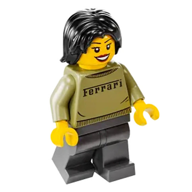 LEGO Minifigure - Ferrari F40 Driver (2024) [SPEED CHAMPIONS]