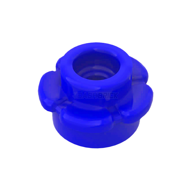 LEGO Plate, Round 1 x 1 with Flower Edge (5 Petals), Blue [24866] 6382540