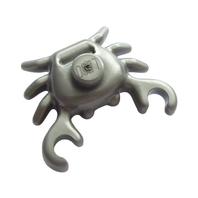 LEGO Minifigure Animal - Crab, Flat Silver [33121] 6173051