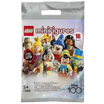 LEGO Collectable Minifigures - Cruella de Vil & Dalmatian puppy (13 of 18) [Disney 100] SEALED