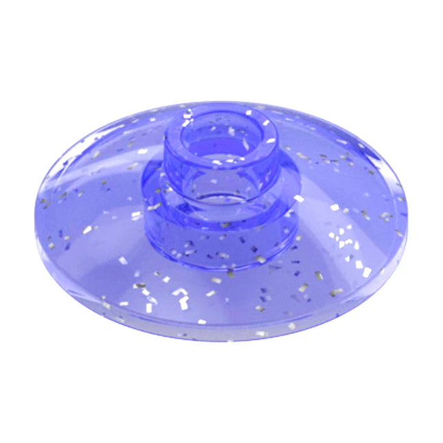 LEGO Dish 2 x 2 Inverted (Radar), Glitter Trans-Purple [4740] 6245345