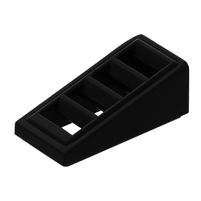 LEGO Slope 18 2 x 1 x 2/3 with Grille, Black [61409] 4541191