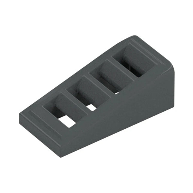LEGO Slope 18 2 x 1 x 2/3 with Grille, Dark Grey [61409] 4540386