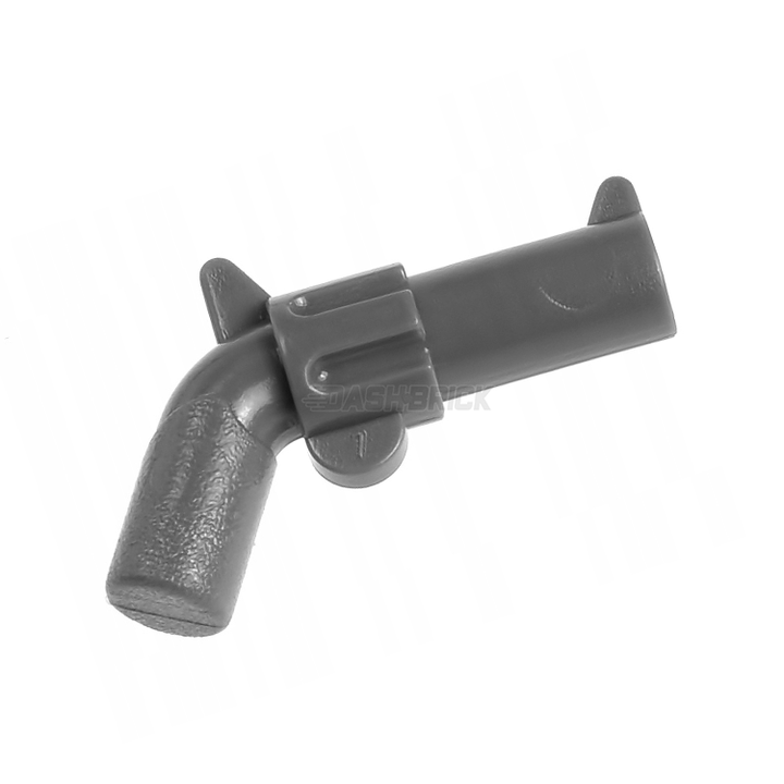 LEGO Minifigure Accessory - Weapon Gun, Pistol Revolver - Large Barrel ...