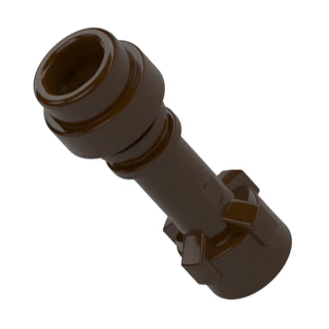 LEGO Weapon Lightsaber Hilt Straight, Sword Handle, Dark Brown [64567] 6133832