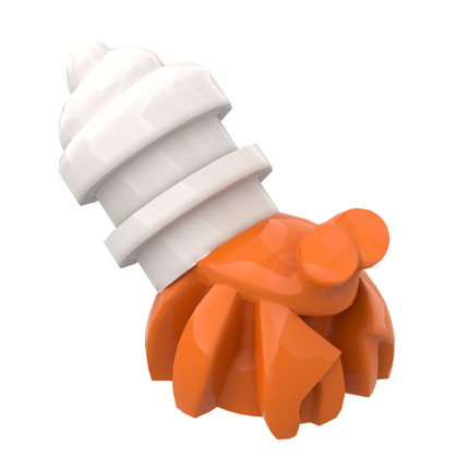 LEGO Minifigure Animal - Hermit Crab, Shell, Orange [69945]