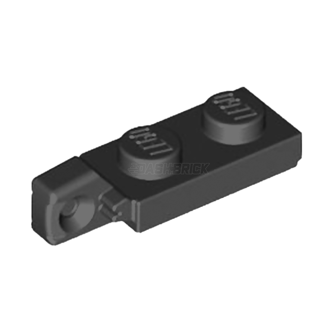 LEGO Hinge Plate 1 x 2 Locking with 1 Finger on End without Bottom Groove, Dark Grey [44301b] 6266225