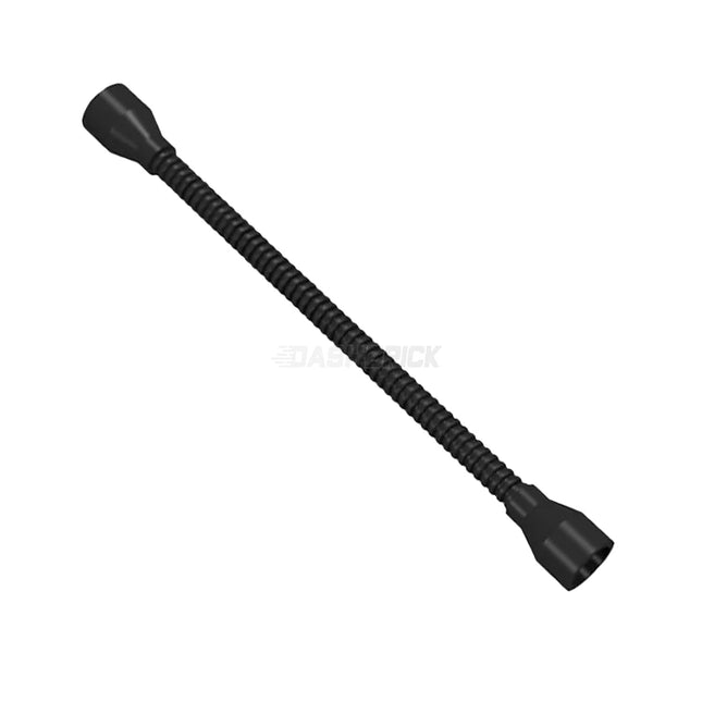 LEGO Hose, Flexible 8.5L with Tabless Ends Fixed, Black [73590c03a] 72375 6327402