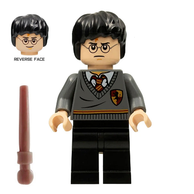 LEGO Minifigure - Harry Potter - Gryffindor Stripe and Shield Torso, Black Legs (2010 Edition) [HARRY POTTER]