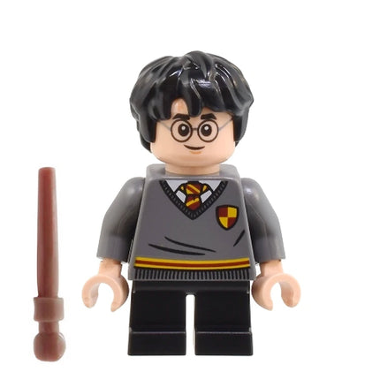LEGO Minifigure - Harry Potter - Gryffindor Sweater with Crest, Black Short Legs (2021) [HARRY POTTER]