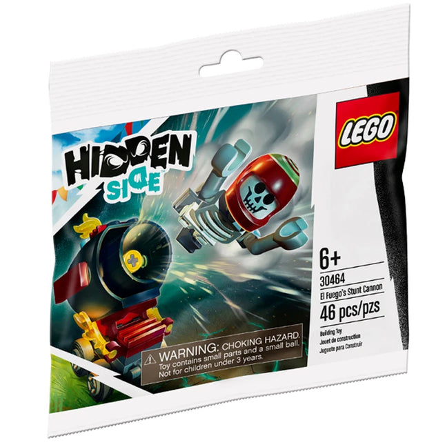 LEGO Hidden Side: El Fuego's Stunt Cannon Polybag (2020) [30464] Retired Set