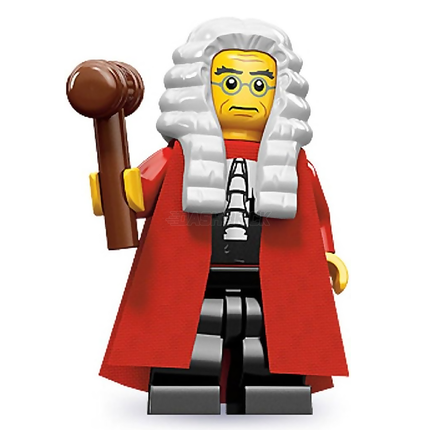 LEGO Collectable Minifigures - Judge (10 of 16) [Series 9]