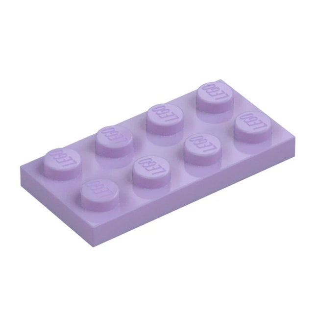 LEGO Plate, 2 x 4, Lavender [3020] 6099355