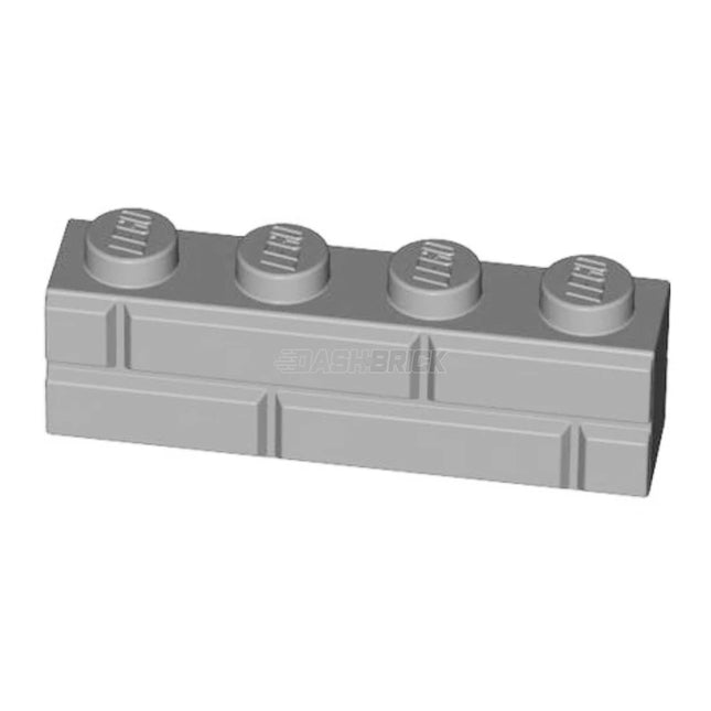LEGO Bricks 1 x 4, Masonry/Brick Profile, Light Grey [15533] 6314891
