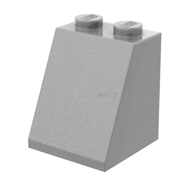 LEGO Slope 65 2 x 2 x 2 with Bottom Tube, Light Grey [3678b] 4234535