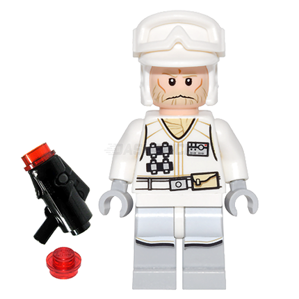 LEGO Minifigure - Hoth Rebel Trooper White Uniform, Tan Beard [STAR WARS]