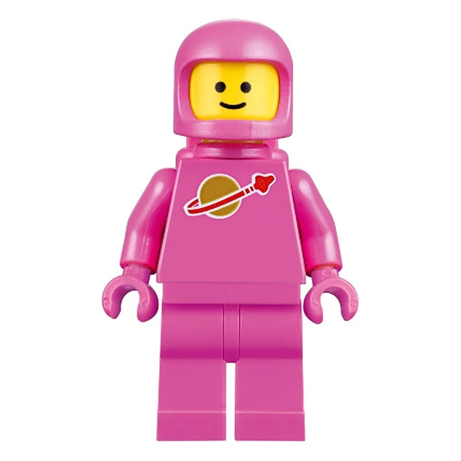 LEGO Minifigure - "Lenny" Classic Space, Pink, Air Tanks (2019) [THE LEGO MOVIE 2]