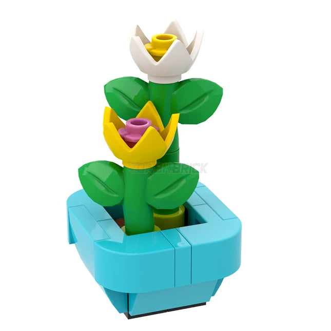 LEGO "Brickanicals #6" Yellow & White Lily's [MiniMOC]