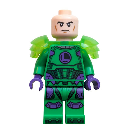 LEGO Minifigure - Lex Luthor - Bright Green Armor, Shoulder Pads, Superman (2025) [DC COMICS]