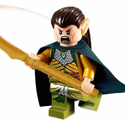 LEGO Minifigure - Elrond - Short Cape, Elven Warrior Blade, The Hobbit (2012) [Lord of the Rings]
