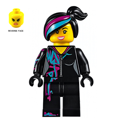 LEGO Minifigure - Lucy Wyldstyle, Magenta Lined Hoodie [The LEGO Movie]