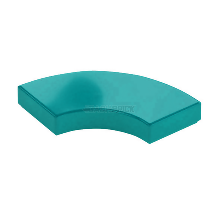 LEGO Tile, Round Corner 2 x 2 Macaroni, Dark Turquoise [27925] 6213876