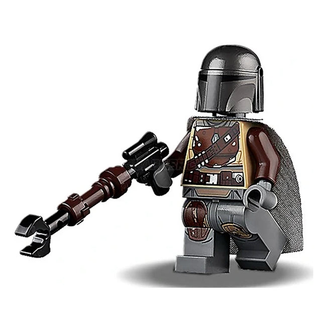 LEGO Minifigure - The Mandalorian / Din Djarin / 'Mando' - Brown Durasteel Armor (2019) [STAR WARS]