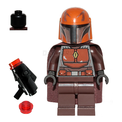 LEGO Minifigure Mandalorian Tribe Warrior Orange/Brown (2020