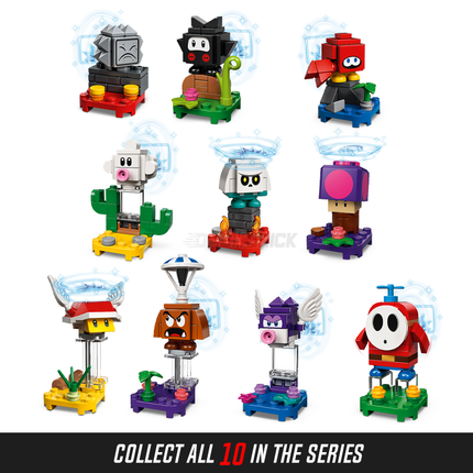 LEGO Collectable Minifigures - Poison Mushroom, Super Mario (7 of 10) [Super Mario Series 2]