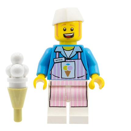 LEGO Minifigure - "Ice Cream Mike" (2014) [The LEGO Movie] tlm031
