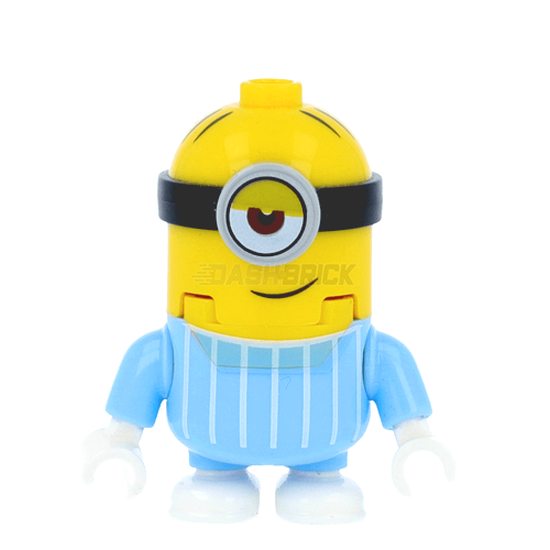 LEGO Minifigure - Minion Stuart - Bright Light Blue Jumpsuit, Minions The Rise Of Gru (2020) [MINIONS]