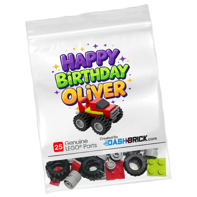 LEGO "Monster Truck - Party Favour" - Perfect of Themed Birthday Parties! [MiniMOC]