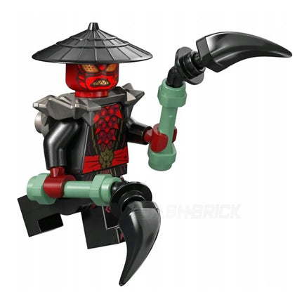 LEGO Minifigure - Drix - Pearl Dark Gray Shoulder Armor, Dragons Rising Season 3 (2025) [NINJAGO]