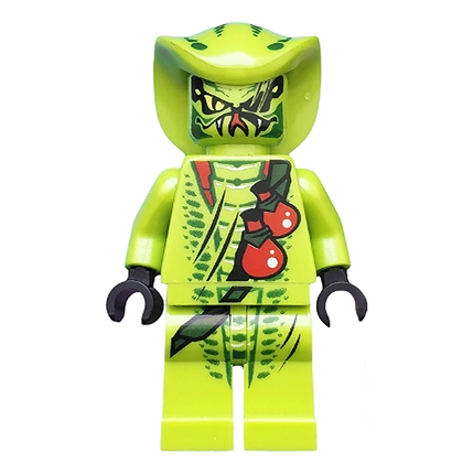 LEGO Minifigure - Lasha - Red Vials, Rise of the Snakes (2012) [NINJAGO]