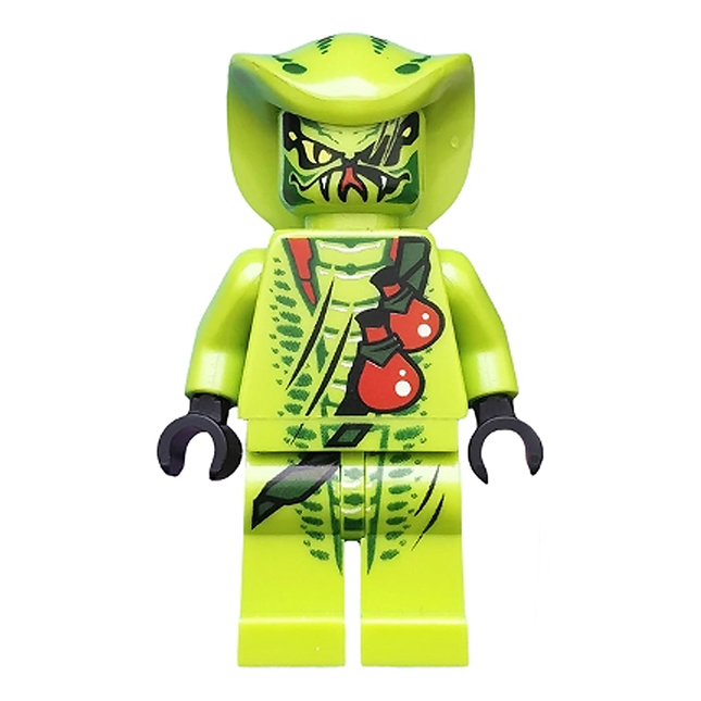 LEGO Minifigure - Lasha - Red Vials, Rise of the Snakes (2012) [NINJAGO]
