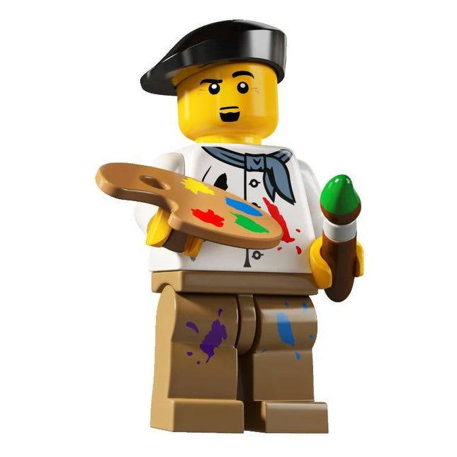 LEGO Minifigure - Artist, Painter (2011) [Series 4]