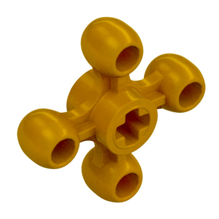 LEGO Technic Knob Cog / Gear / Wheel, Pearl Gold [32072] 6313446