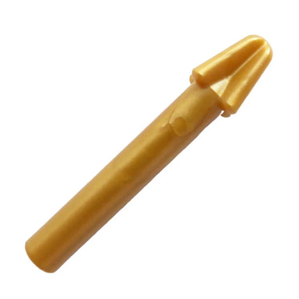LEGO Minifigure Weapon - Harpoon, Spear, Smooth Shaft, Pearl Gold [18041] 6162580