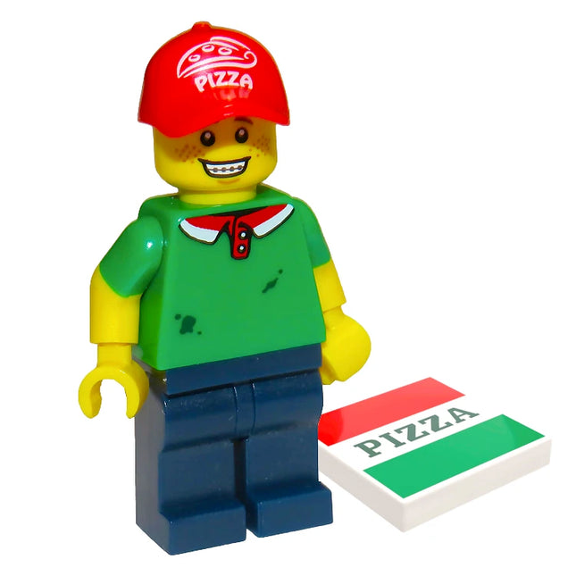LEGO Minifigure - Pizza Delivery Guy (2014) [Series 12]
