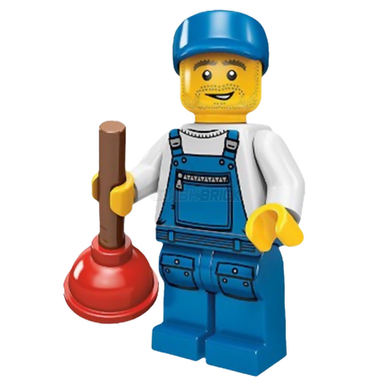 LEGO Collectable Minifigures - Plumber (16 of 16) [Series 9]