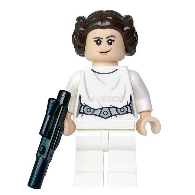 LEGO Minifigure - Princess Leia (White Dress, Detailed Belt) (2016) [STAR WARS]