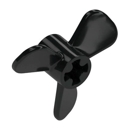 LEGO Propeller 3 Blade 3 Diameter with Axle Hole, Black [6041] 604126