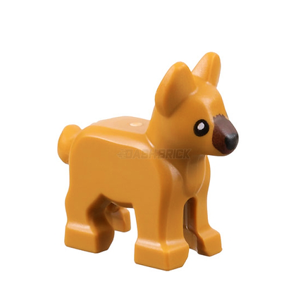 LEGO Minifigure Animal - Dog/Puppy, Alsatian/German Shepherd [2889pb01 ...