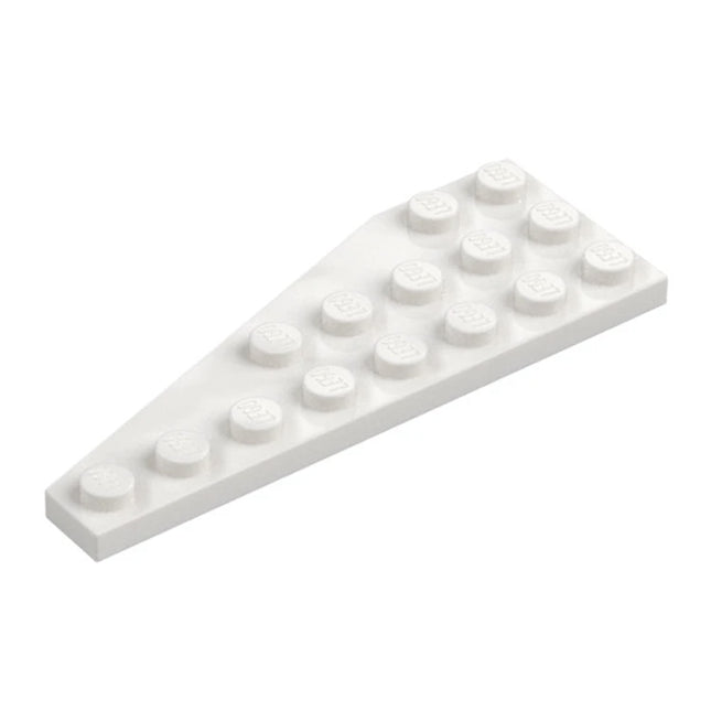 LEGO Wedge, Plate 8 x 3 Pentagonal Right, White [50304] 4256095