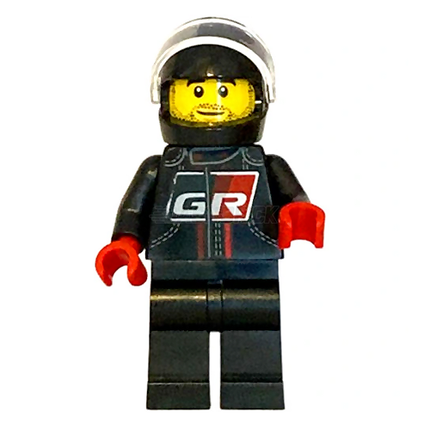 LEGO Minifigure - Racer, Toyota GR Supra Driver [SPEED CHAMPIONS ...