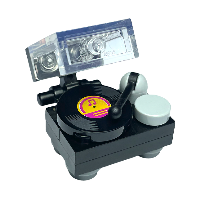 LEGO Record Player Music Vinyl Turntable MiniMOC DASHBRICK