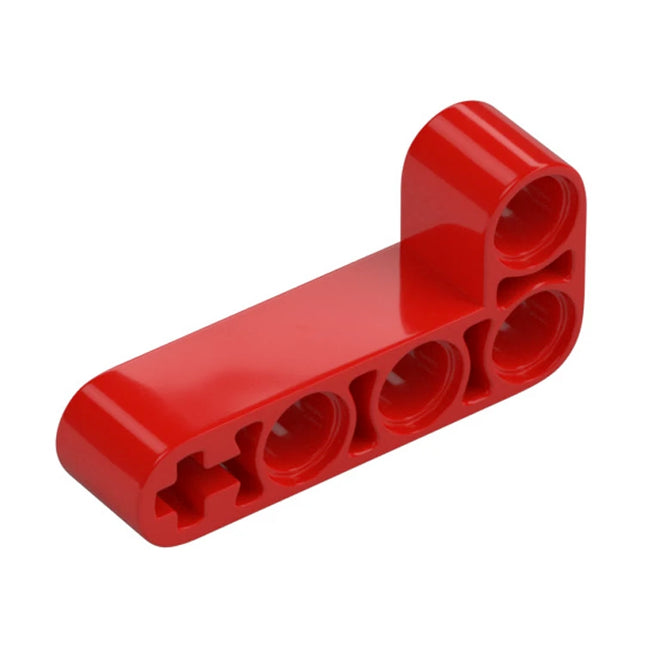LEGO Technic, Liftarm, Modified Bent Thick L-Shape 2 x 4, Red [32140] 6271827